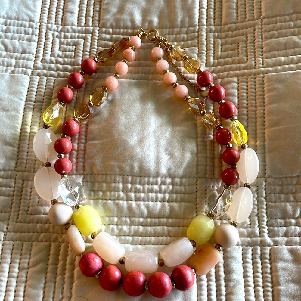 LOFT beaded necklace